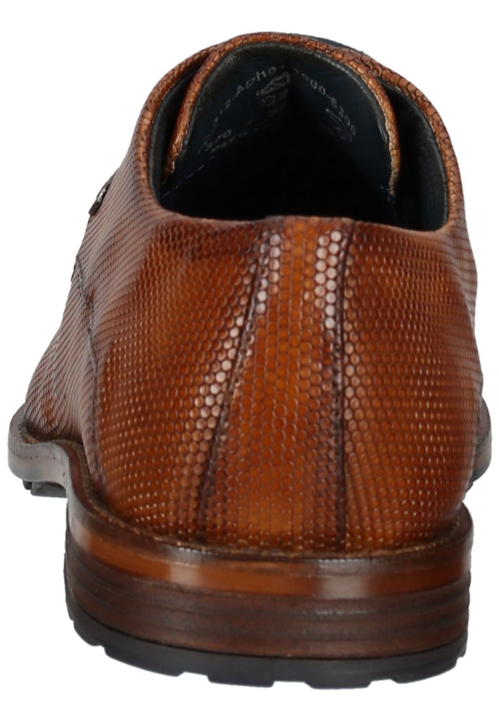 Bugatti Businessschuhe Nappaleder Cognac