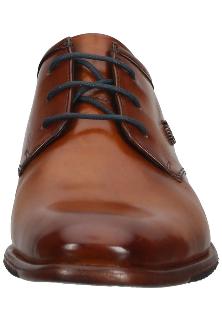 Bugatti Businessschuhe Nappaleder Cognac