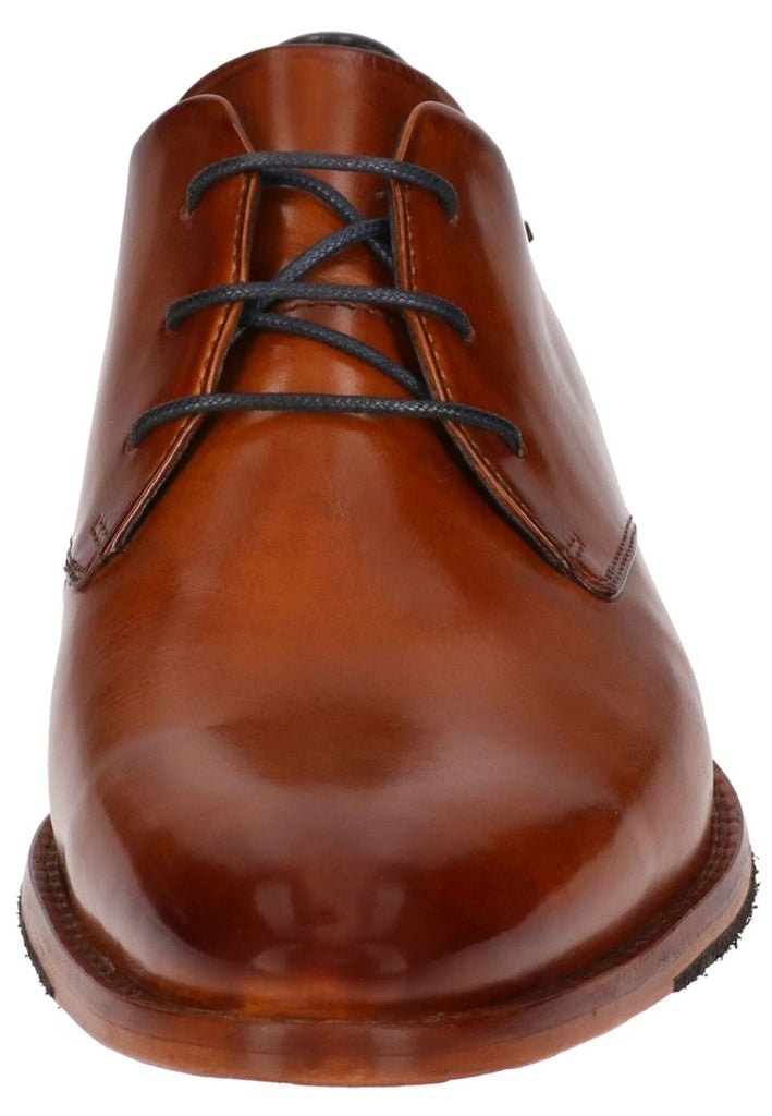 Bugatti Businessschuhe Nappaleder Cognac