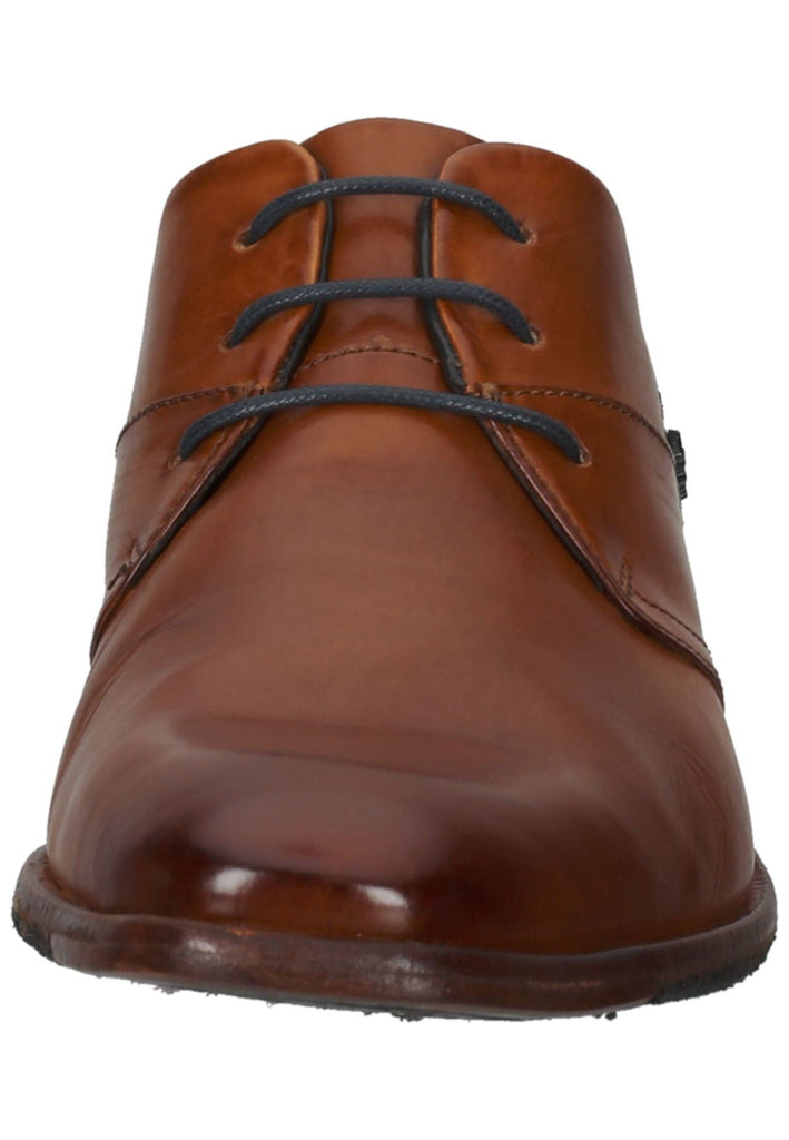 Bugatti Businessschuhe Nappaleder Cognac