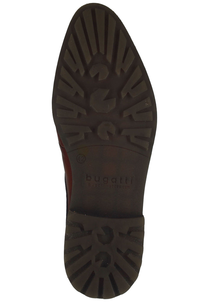 Bugatti Businessschuhe Nappaleder Cognac