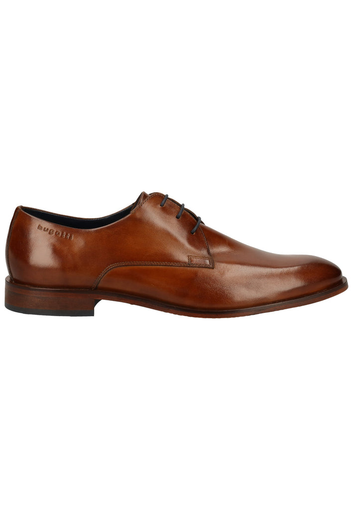 Bugatti Businessschuhe Nappaleder Cognac