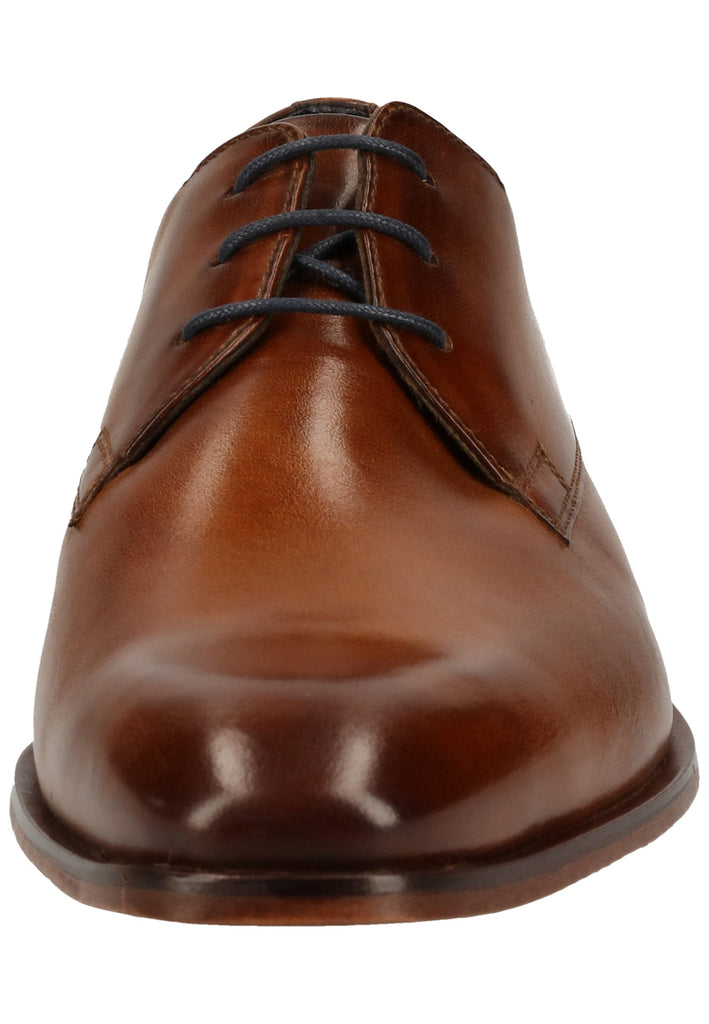 Bugatti Businessschuhe Nappaleder Cognac