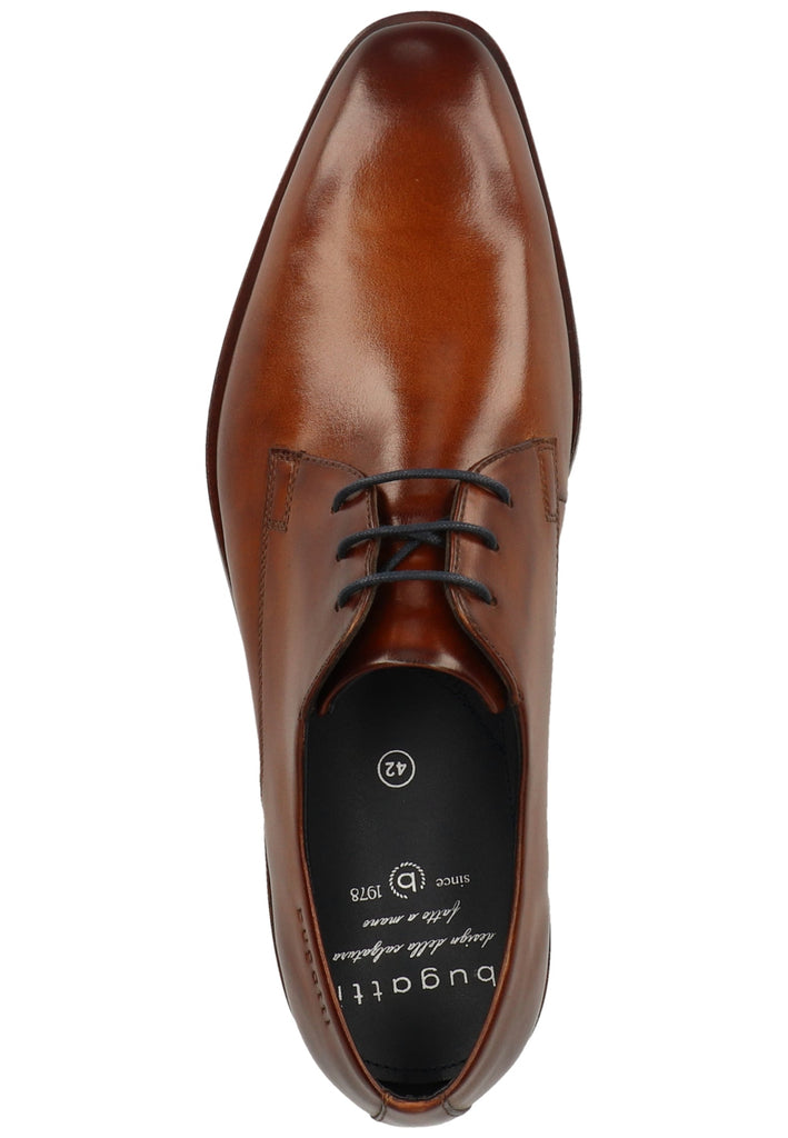Bugatti Businessschuhe Nappaleder Dark Brown