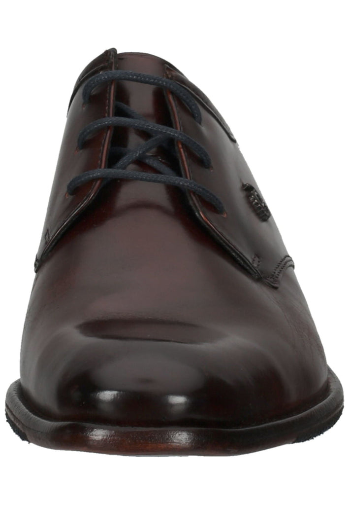 Bugatti Businessschuhe Nappaleder Dunkelbraun