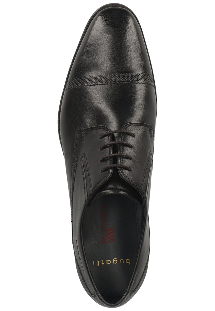 Bugatti Businessschuhe Nappaleder Schwarz