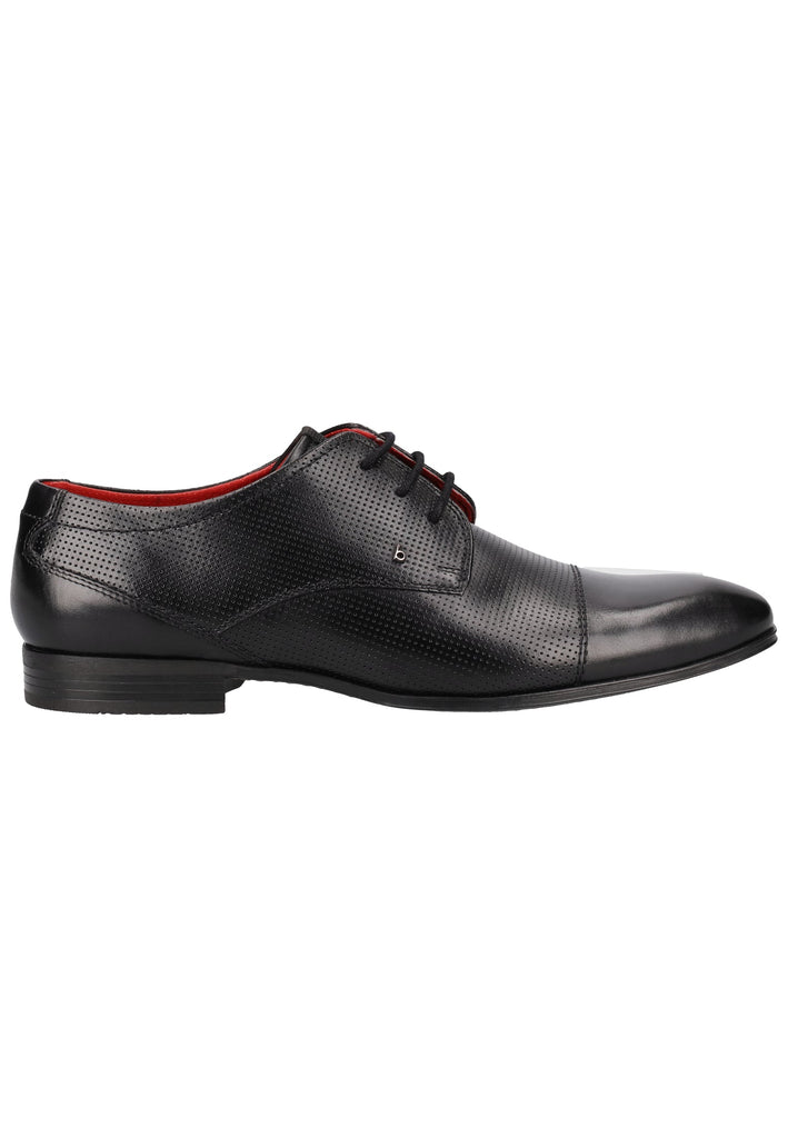 Bugatti Businessschuhe Nappaleder Schwarz