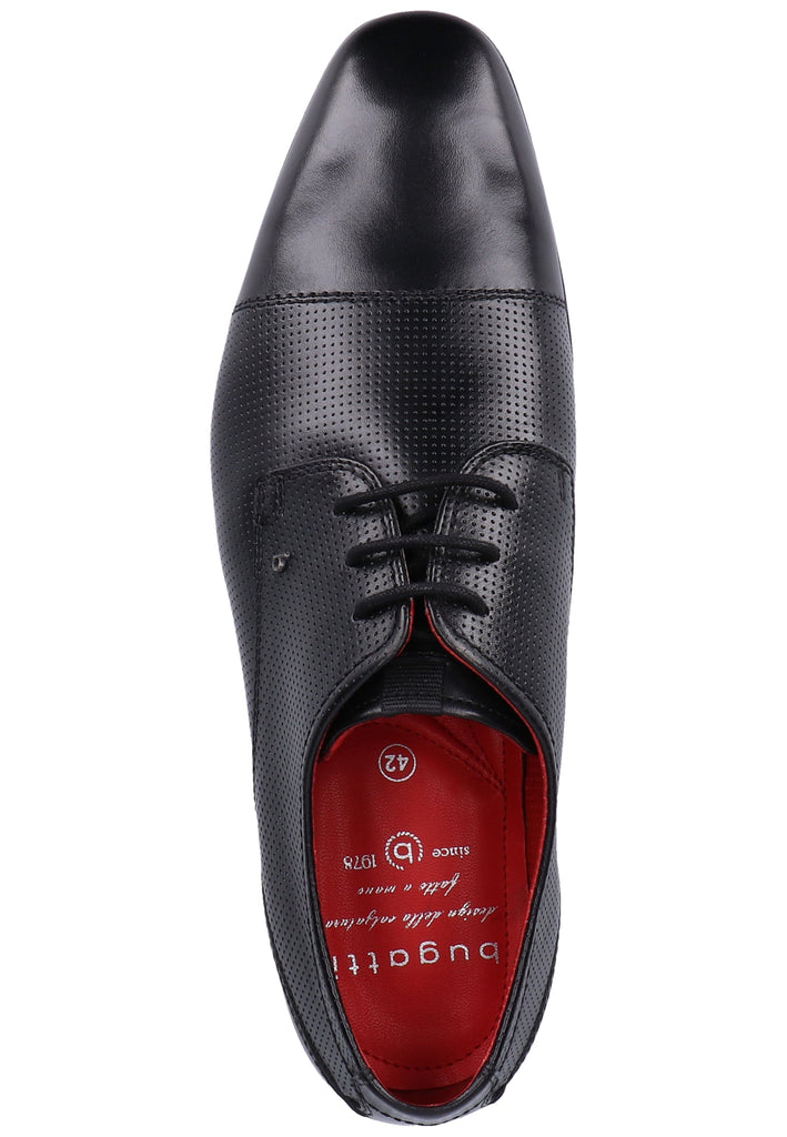 Bugatti Businessschuhe Nappaleder Schwarz