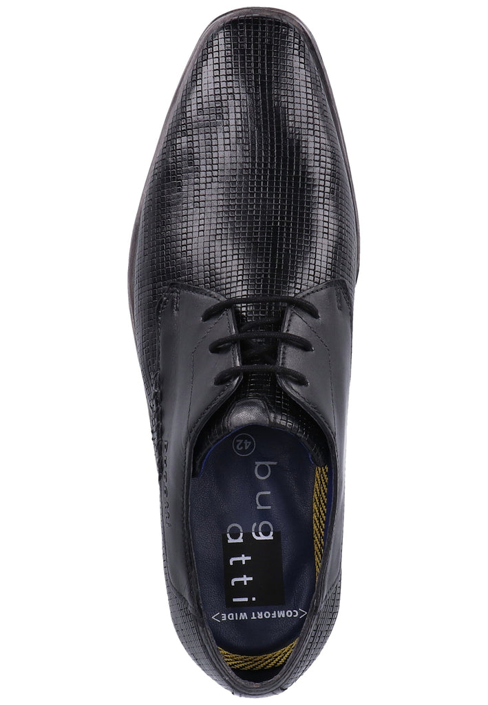 Bugatti Businessschuhe Nappaleder Schwarz