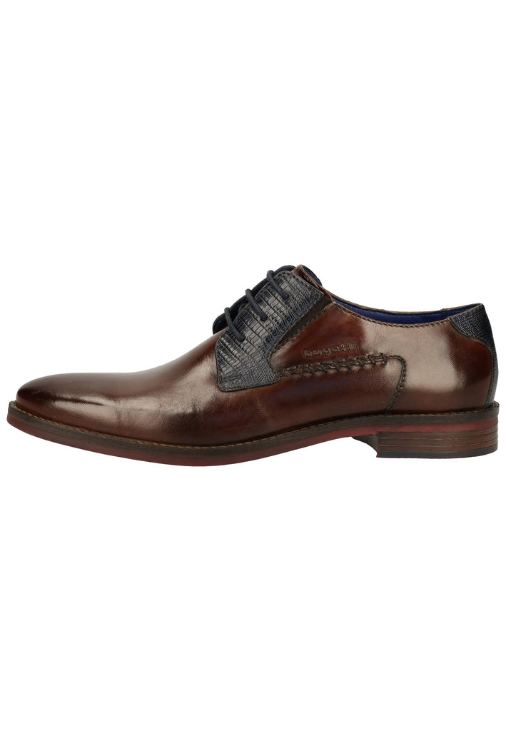 Bugatti Businessschuhe Nubukleder Brown