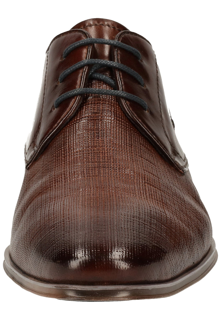 Bugatti Businessschuhe Nubukleder Mittelbraun