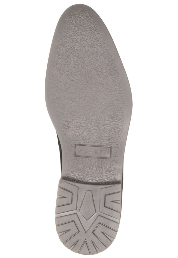 Bugatti Businessschuhe Nubukleder Schwarz
