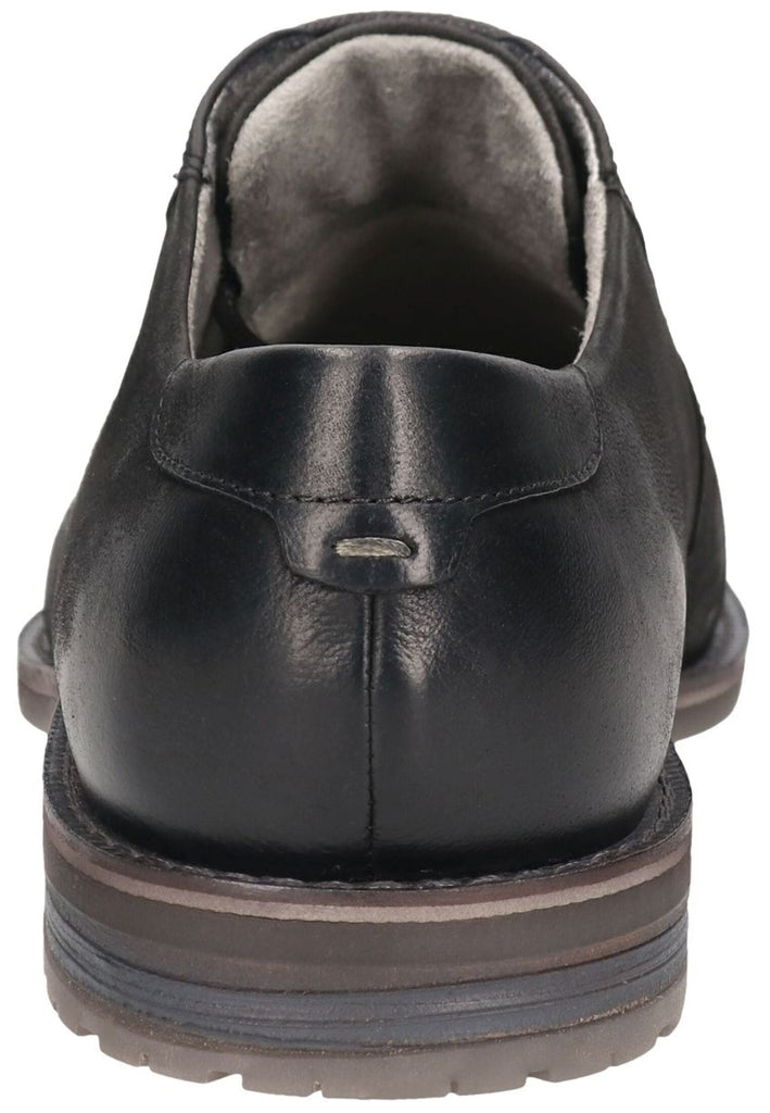 Bugatti Businessschuhe Nubukleder Schwarz