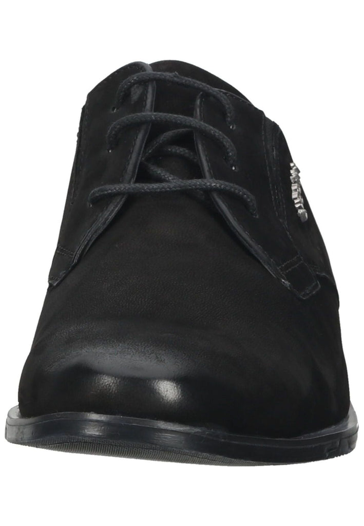 Bugatti Businessschuhe Nubukleder Schwarz