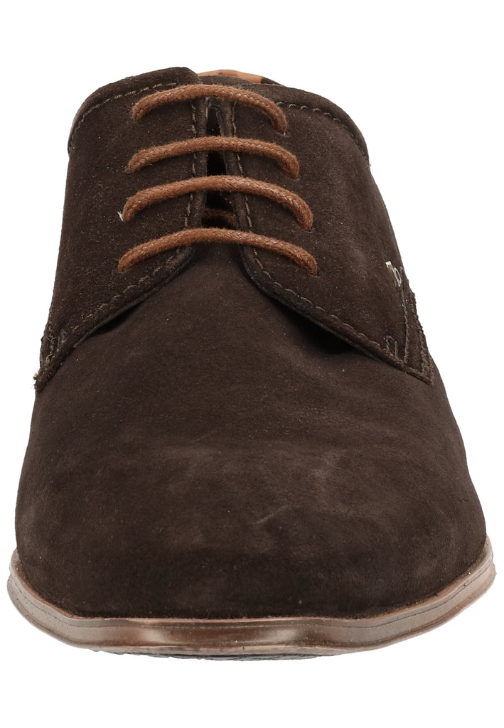 Bugatti Businessschuhe Veloursleder Dunkel Grau