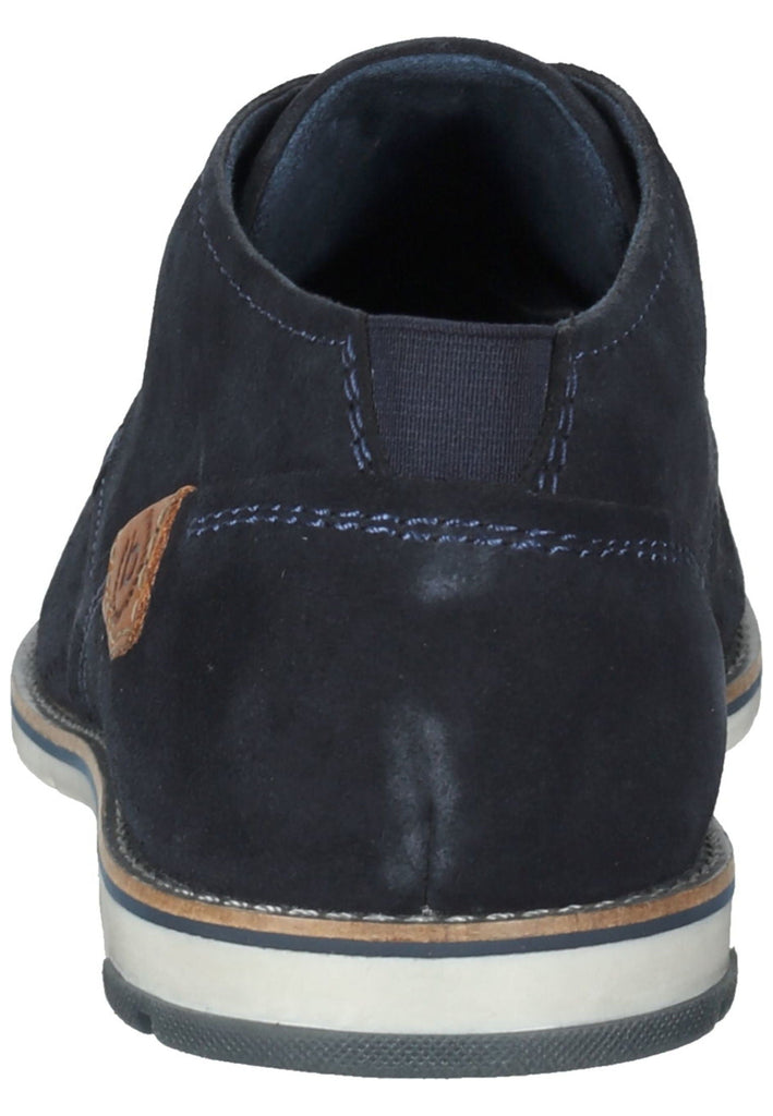 Bugatti Businessschuhe Veloursleder Dunkelblau