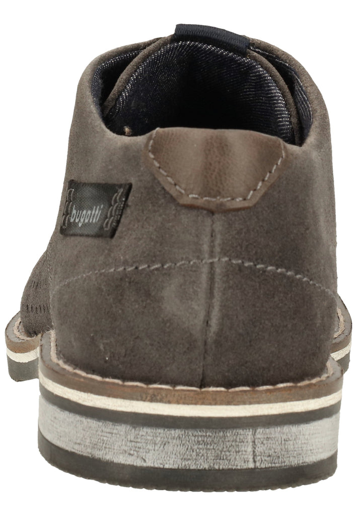 Bugatti Businessschuhe Veloursleder Dunkelgrau