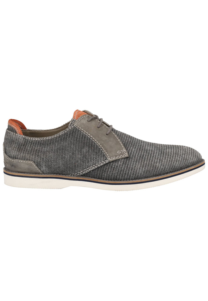 Bugatti Businessschuhe Veloursleder Grey