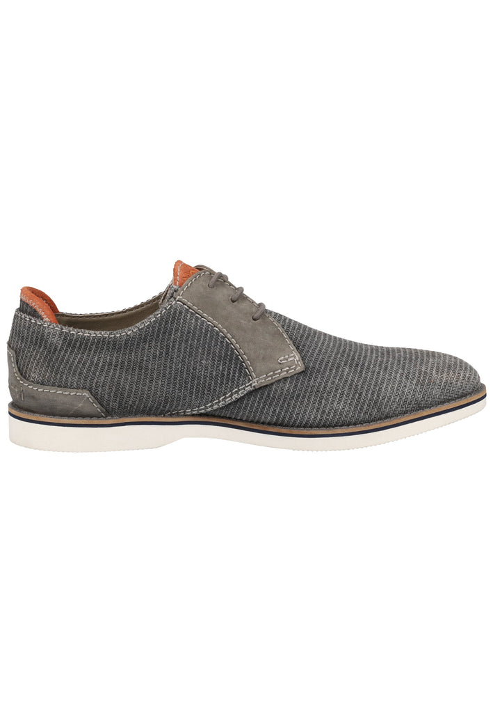 Bugatti Businessschuhe Veloursleder Grey