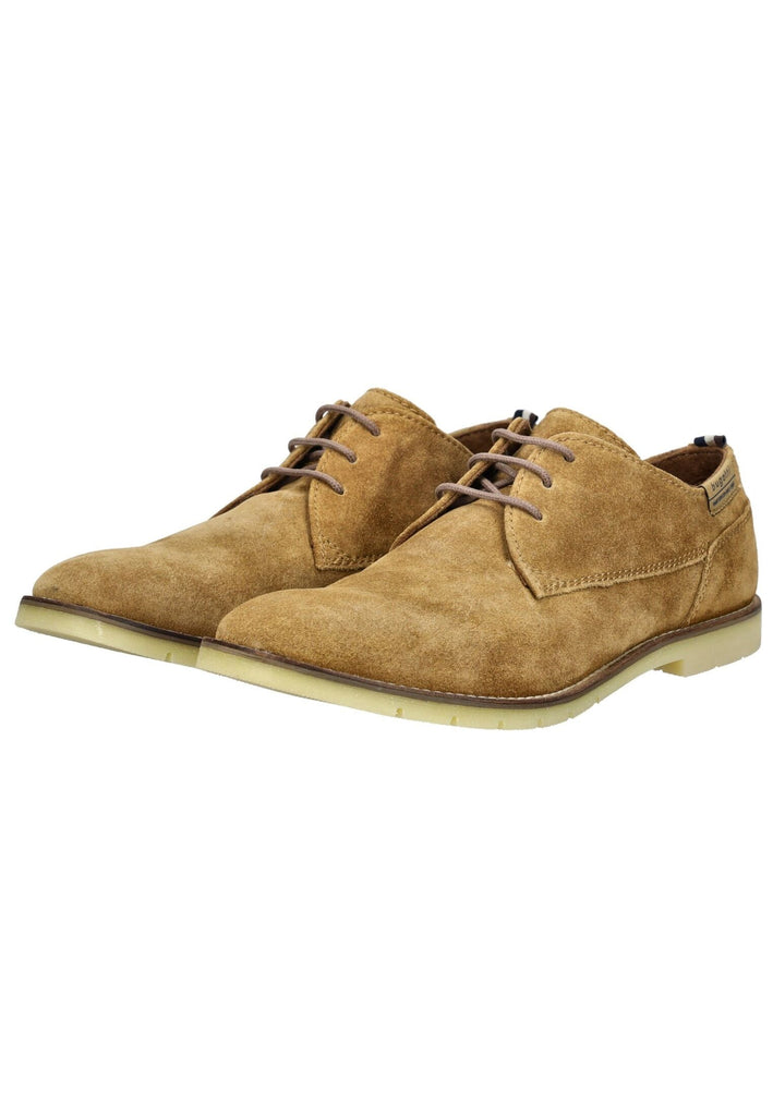 Bugatti Businessschuhe Veloursleder Sand