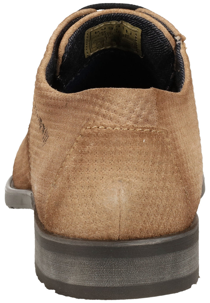 Bugatti Businessschuhe Veloursleder Sand