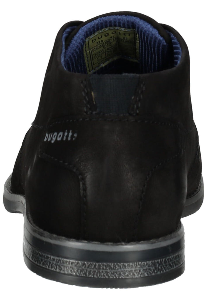 Bugatti Businessschuhe Veloursleder Schwarz