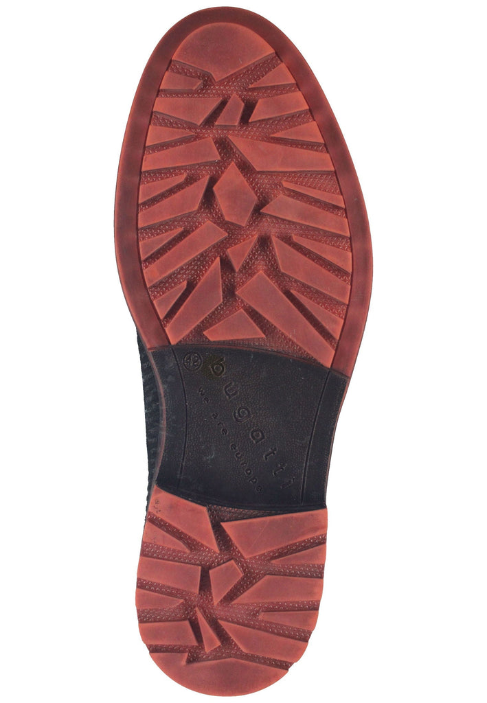 Bugatti Businessschuhe Veloursleder Schwarz