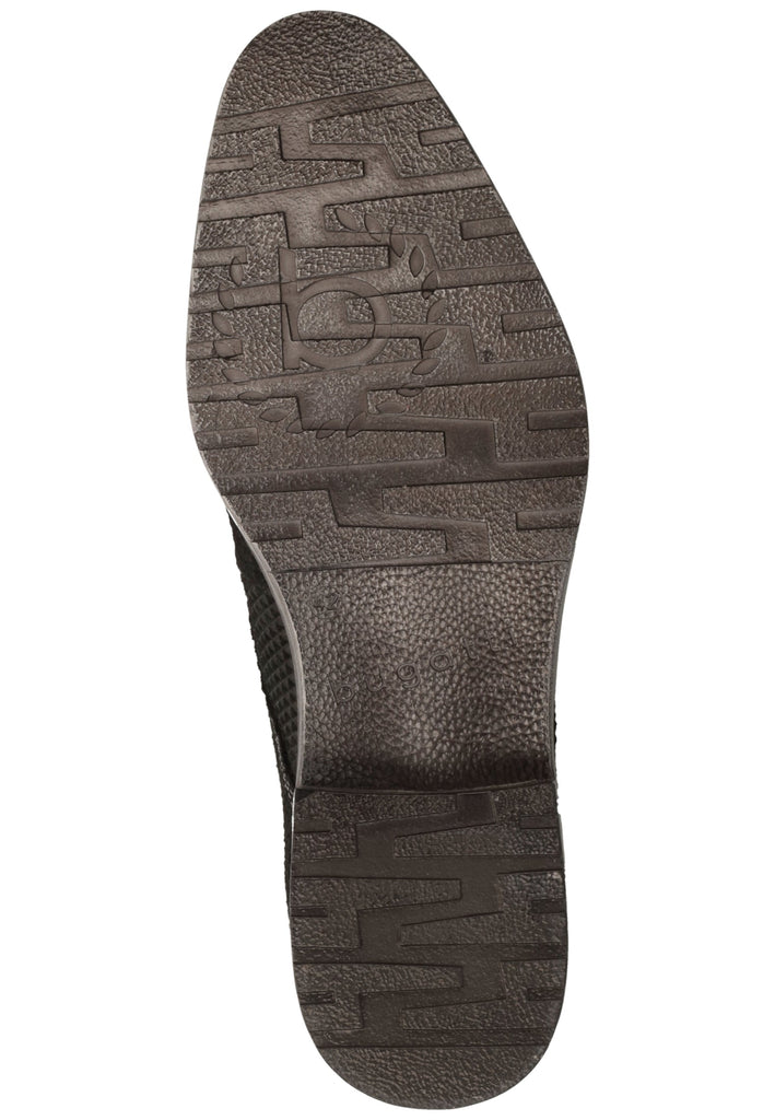 Bugatti Businessschuhe Veloursleder Schwarz