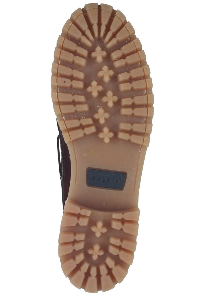 Halbschuhe Bugatti Halbschuhe Leder Braun