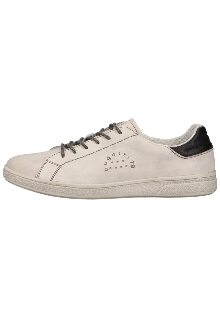 Halbschuhe Bugatti Halbschuhe Nappaleder Weiß