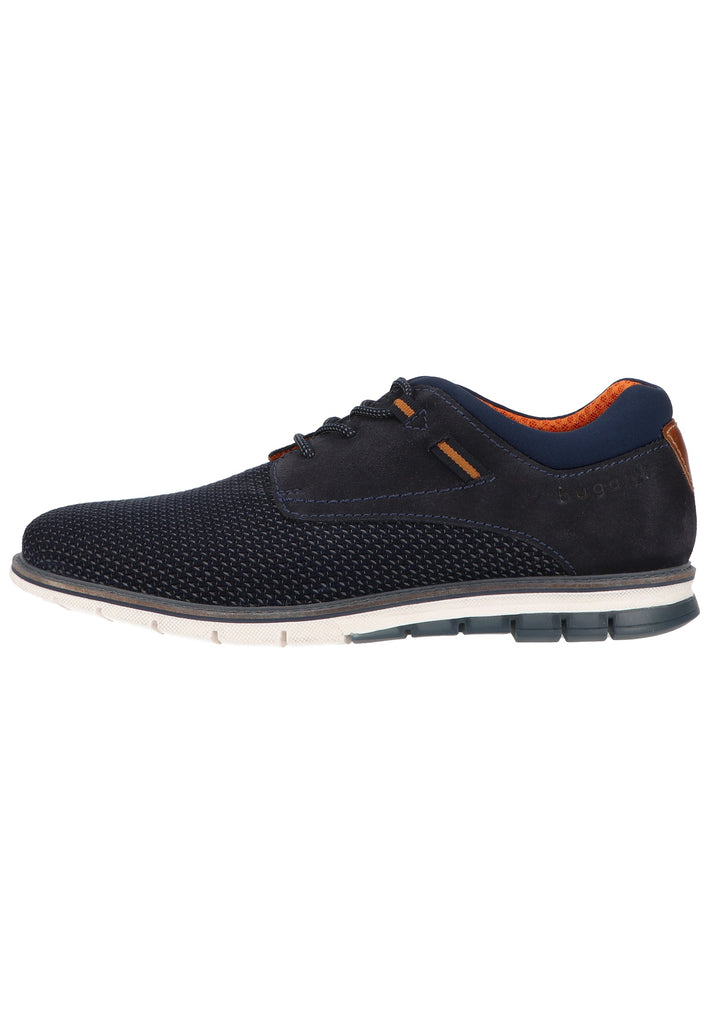 Halbschuhe Bugatti Halbschuhe Veloursleder/Textil Dunkelblau