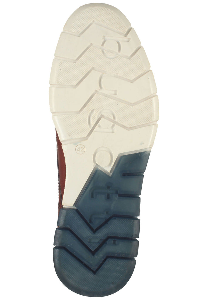 Bugatti Halbschuhe Glattleder Braun