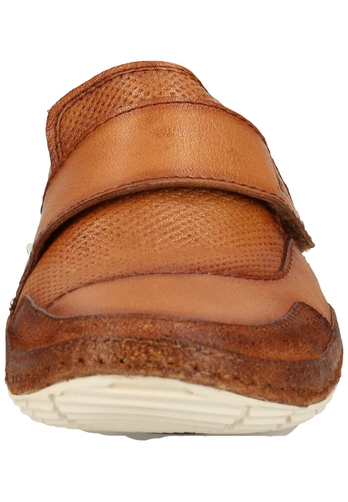 Bugatti Halbschuhe Glattleder Cognac