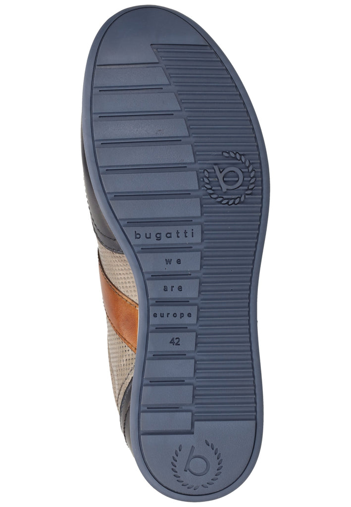 Bugatti Halbschuhe Glattleder Dunkelblau