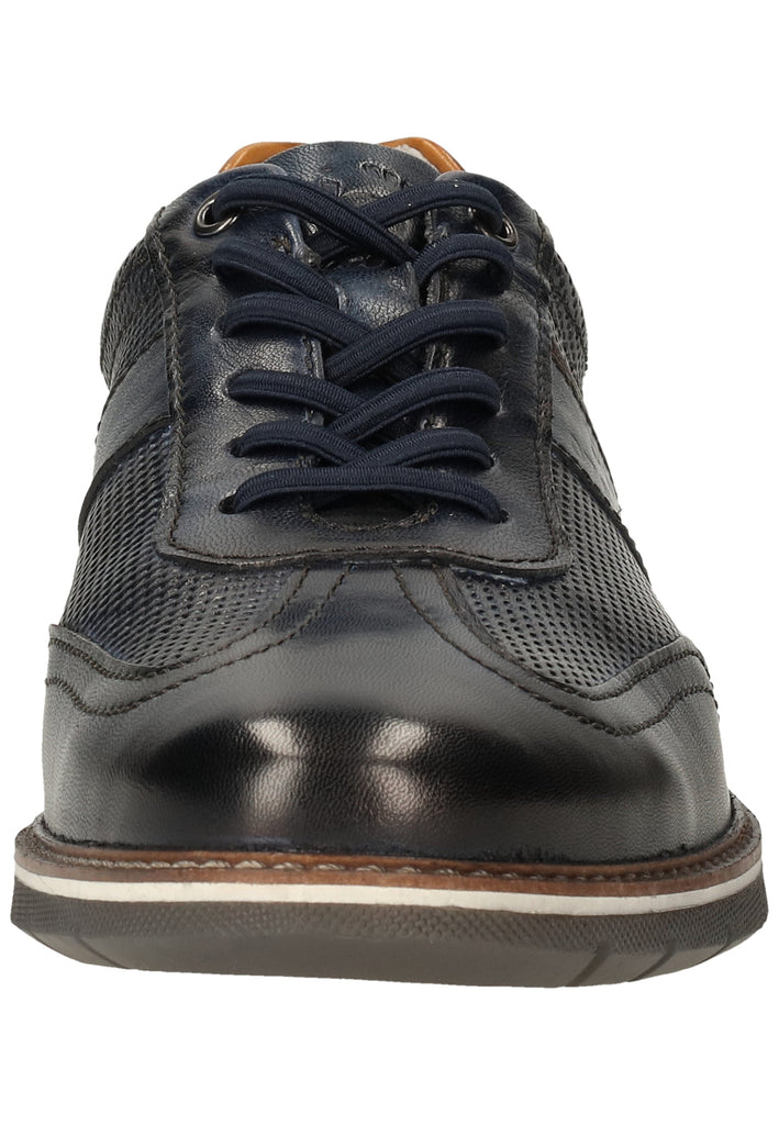 Bugatti Halbschuhe Glattleder Dunkelblau