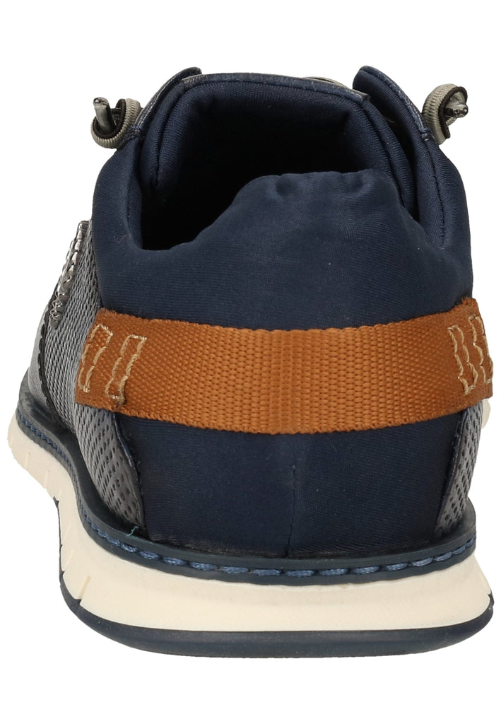 Bugatti Halbschuhe Glattleder Dunkelblau