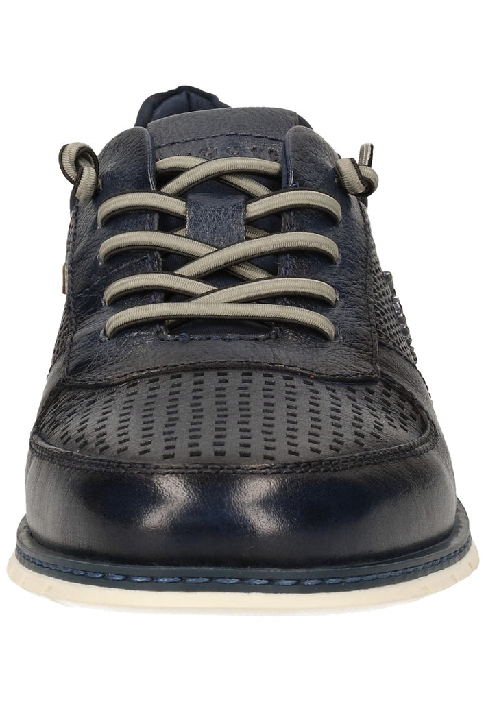 Bugatti Halbschuhe Glattleder Dunkelblau