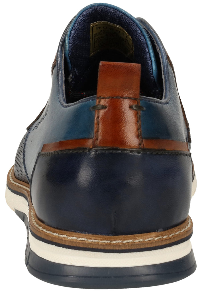 Bugatti Halbschuhe Glattleder Dunkelblau