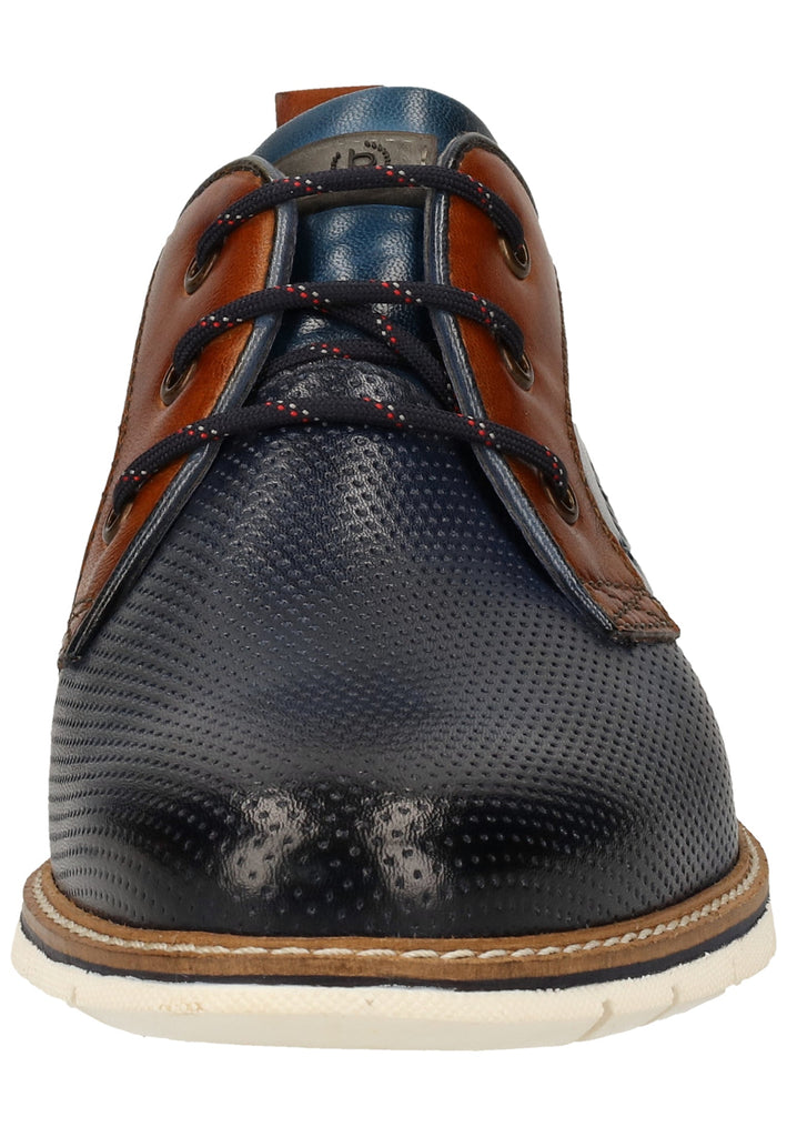 Bugatti Halbschuhe Glattleder Dunkelblau