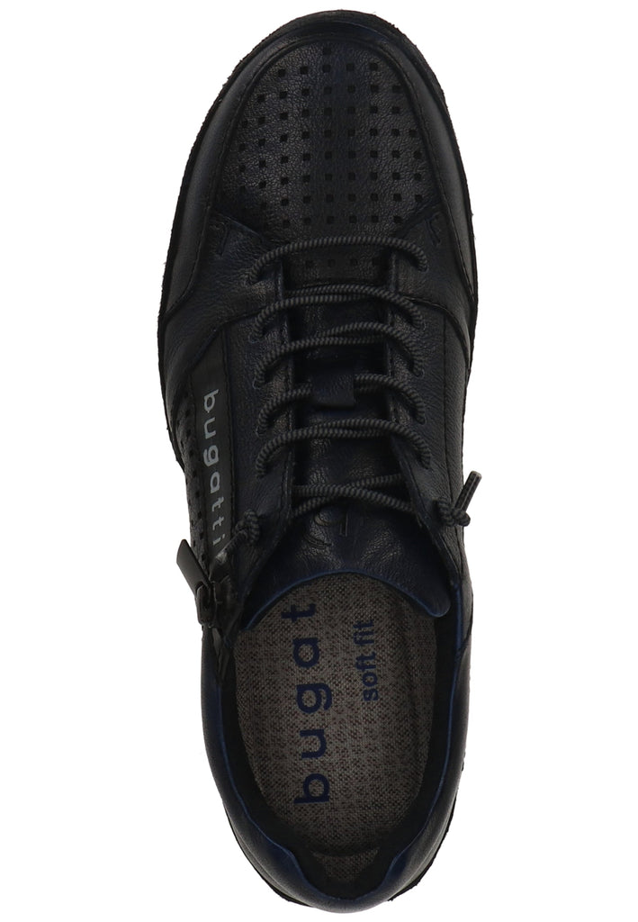 Bugatti Halbschuhe Glattleder Dunkelblau