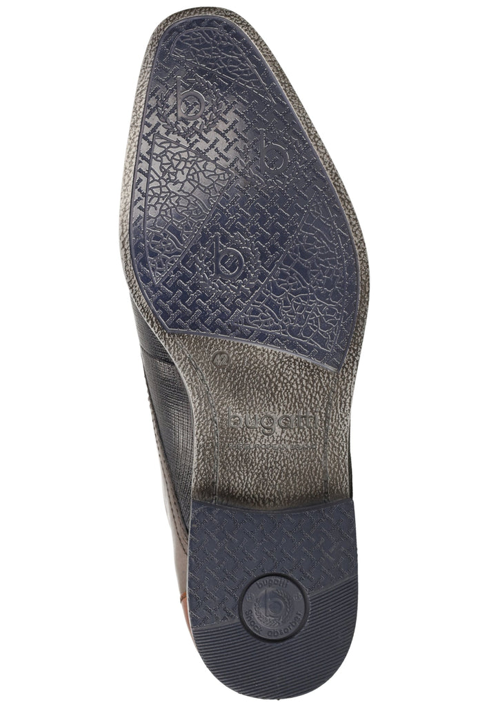 Bugatti Halbschuhe Glattleder Dunkelgrau