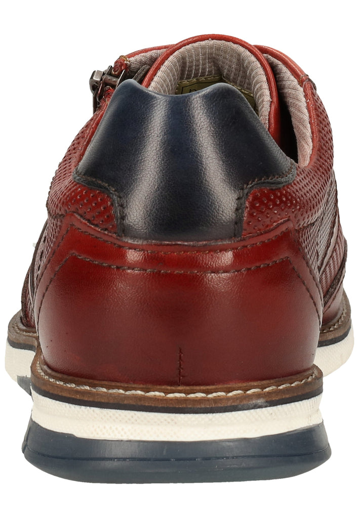 Bugatti Halbschuhe Glattleder Dunkelrot