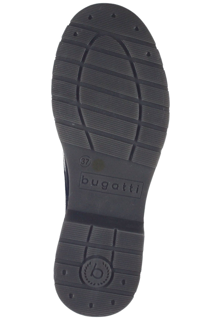 Bugatti Halbschuhe Glattleder Schwarz