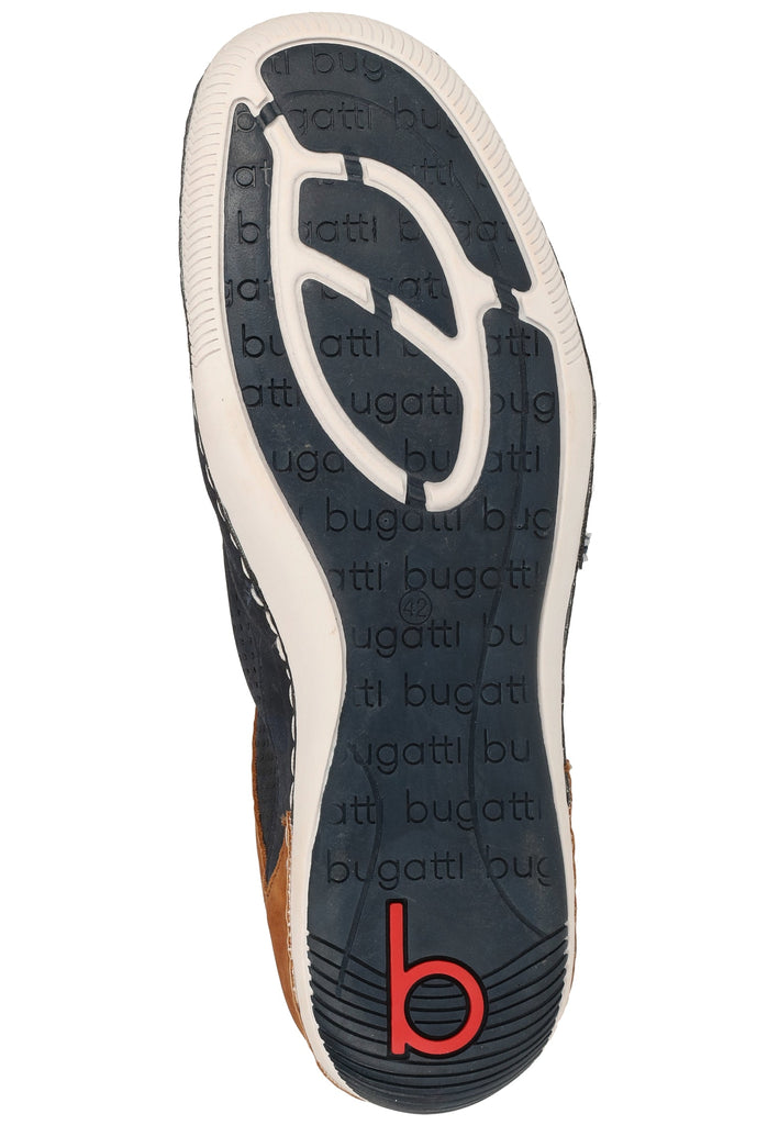 Bugatti Halbschuhe Leder Blau