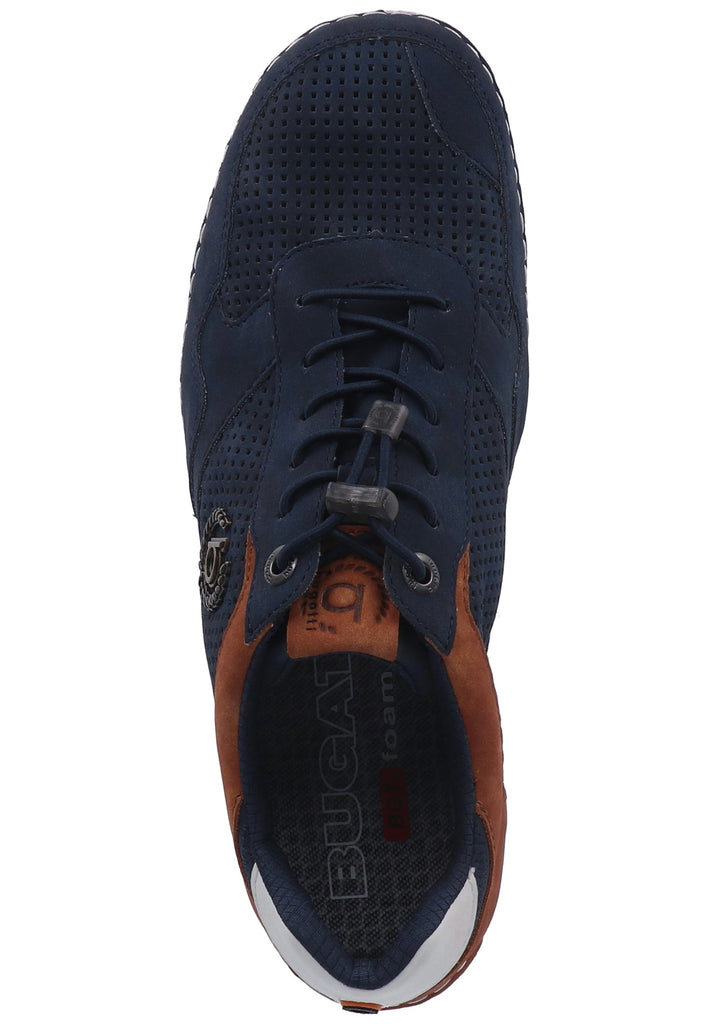 Bugatti Halbschuhe Leder Blau