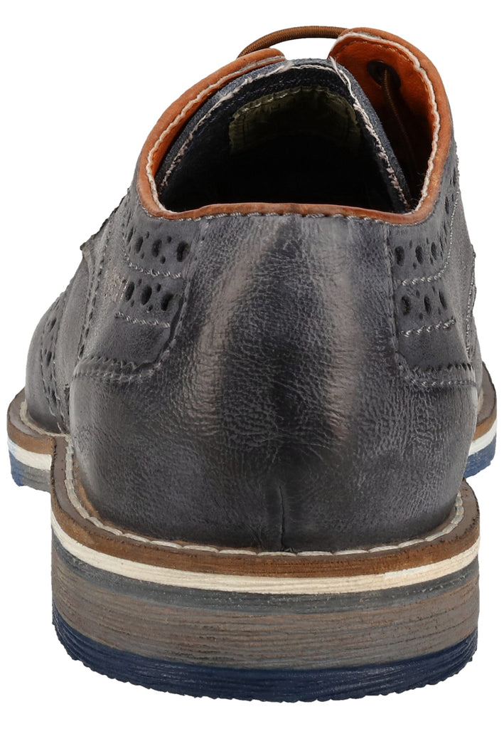 Bugatti Halbschuhe Leder Blau