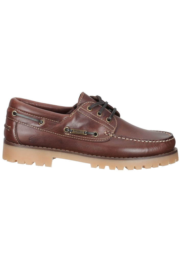 Bugatti Halbschuhe Leder Braun