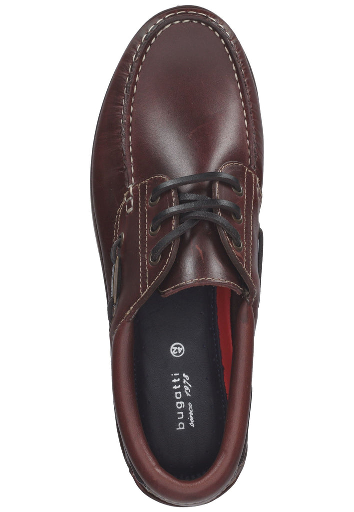 Bugatti Halbschuhe Leder Braun