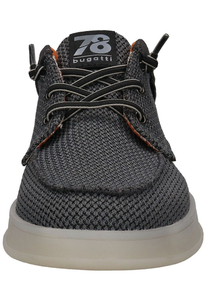 Bugatti Halbschuhe Textil Dunkelgrau