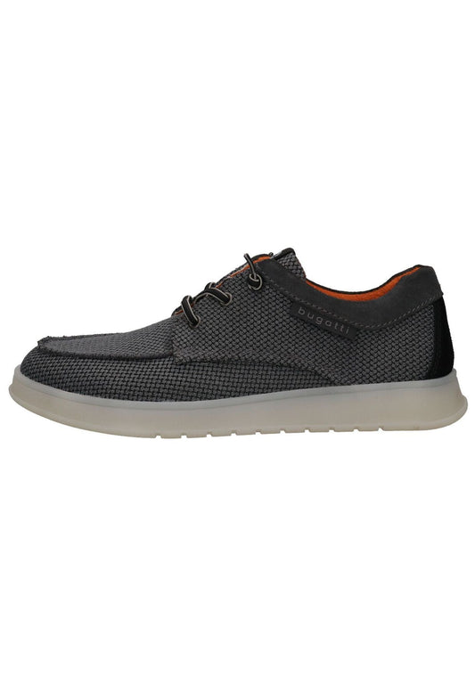 Bugatti Halbschuhe Textil Dunkelgrau